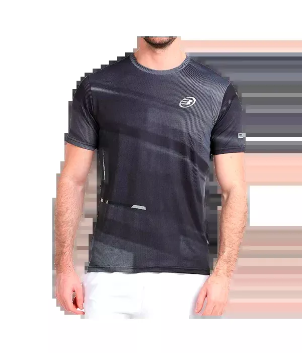 Camiseta Bullpadel Adula JR Negra