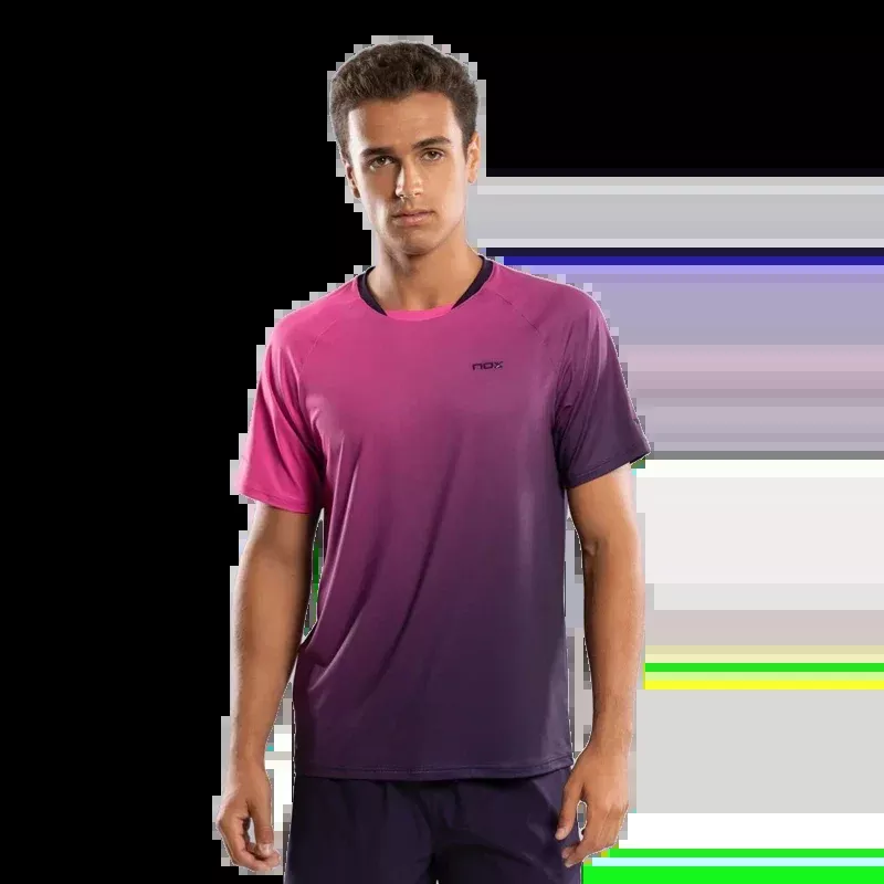 Camiseta NOX Pro Blackberry/Rose