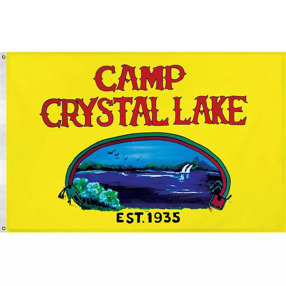 Camp Crystal Lake Flag