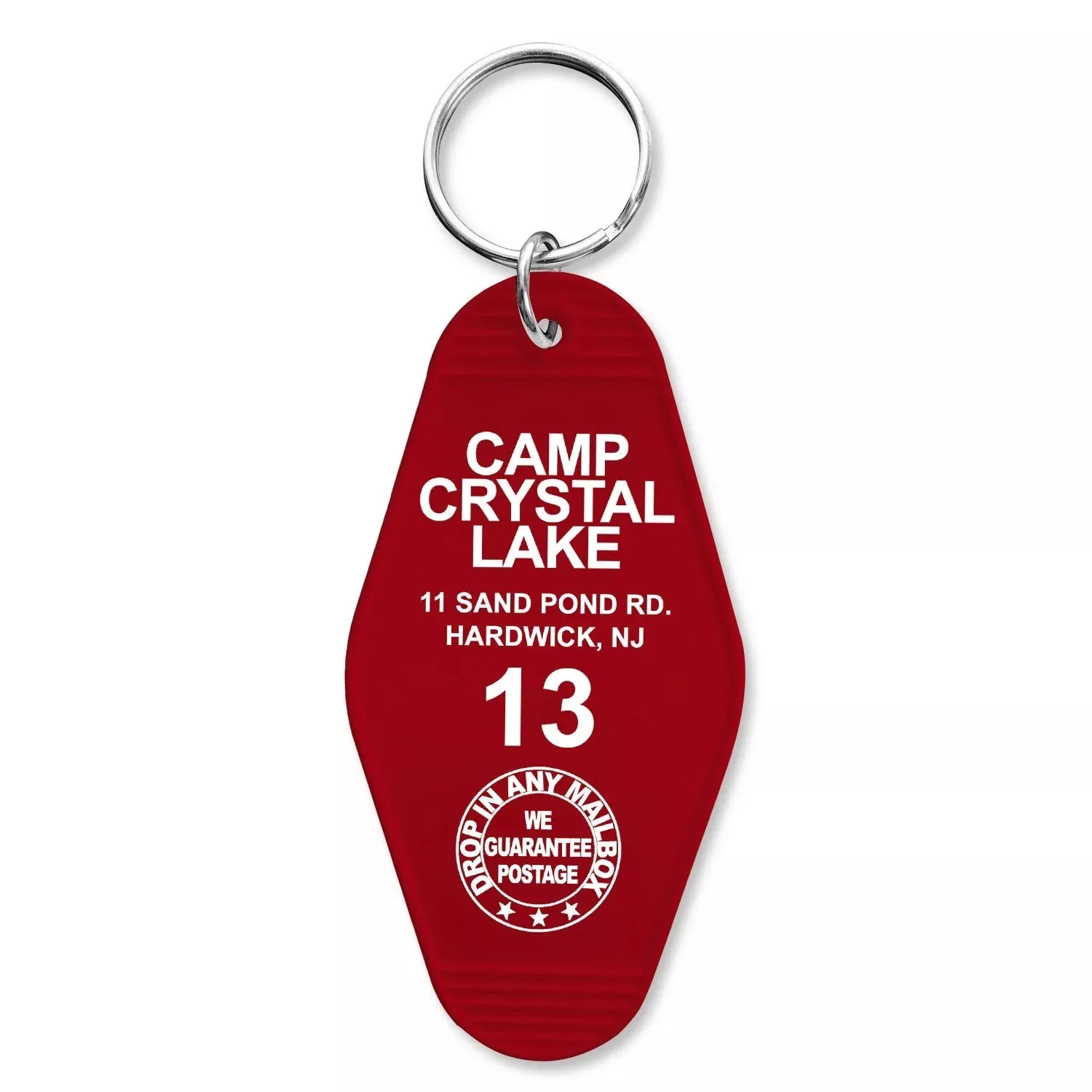 Camp Crystal Lake Room Keychain