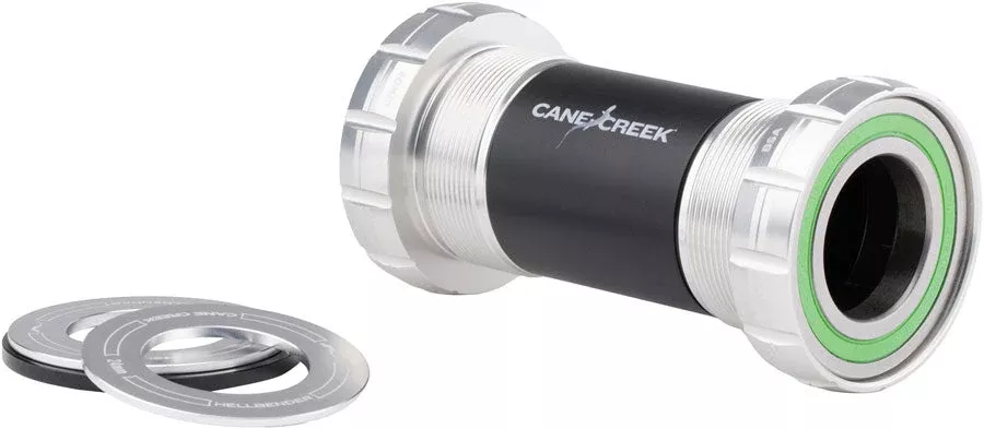 Cane Creek Hellbender 70 Bottom Bracket - English for 24mm Spindle Silver