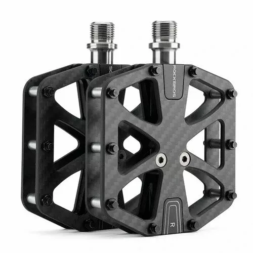 Carbon Fiber Lightweight Bicycle Pedals