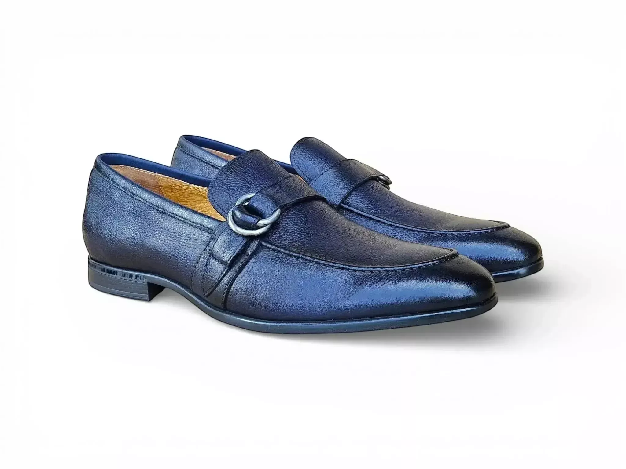 Carrucci Loafer Shoes in Double D-Ring