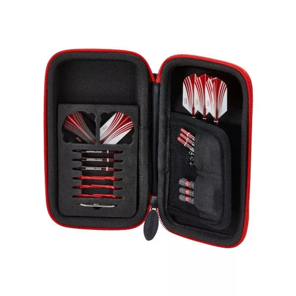 Casemaster Sport Dart Case With Red Zipper