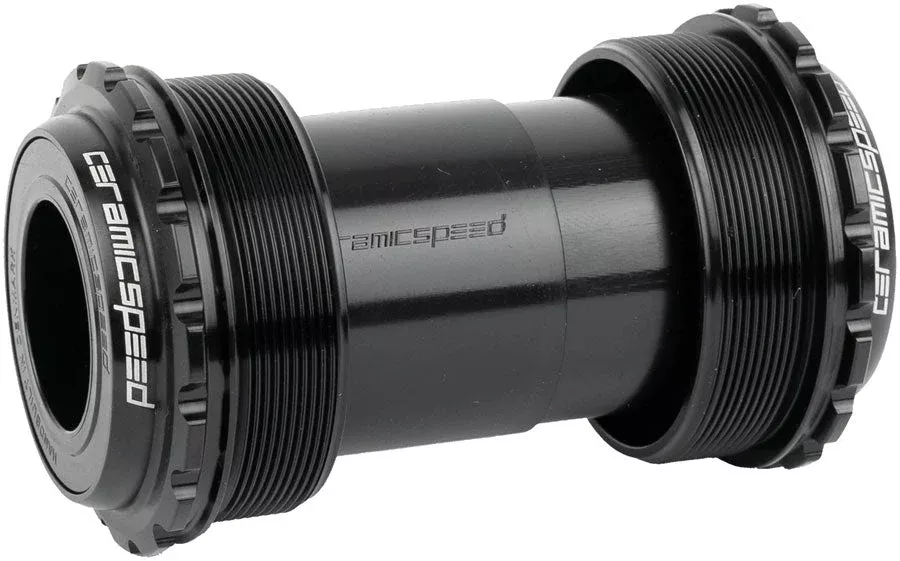 CeramicSpeed BB ALPHA Bottom Bracket - T47 73mm For 24mm/Shimano Spindle MTB BLK