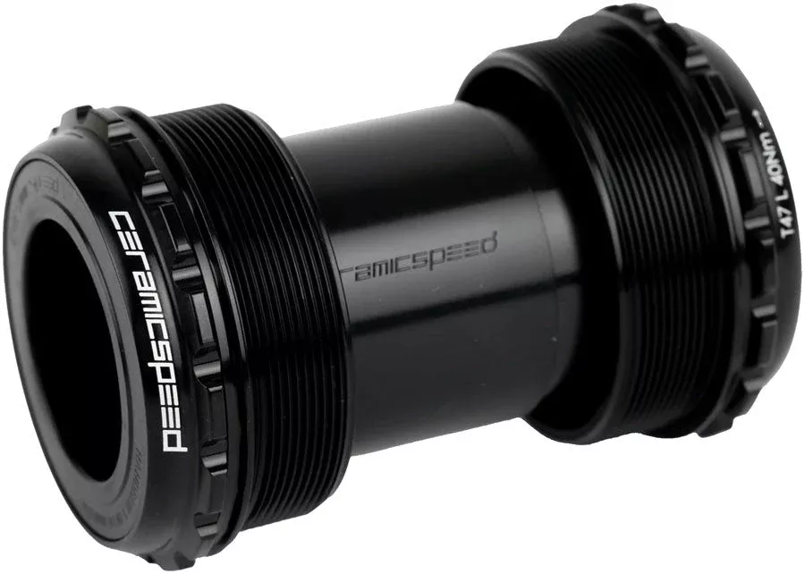CeramicSpeed BB ALPHA Bottom Bracket - T47 73mm For SRAM DUB Spindle MTB BLK