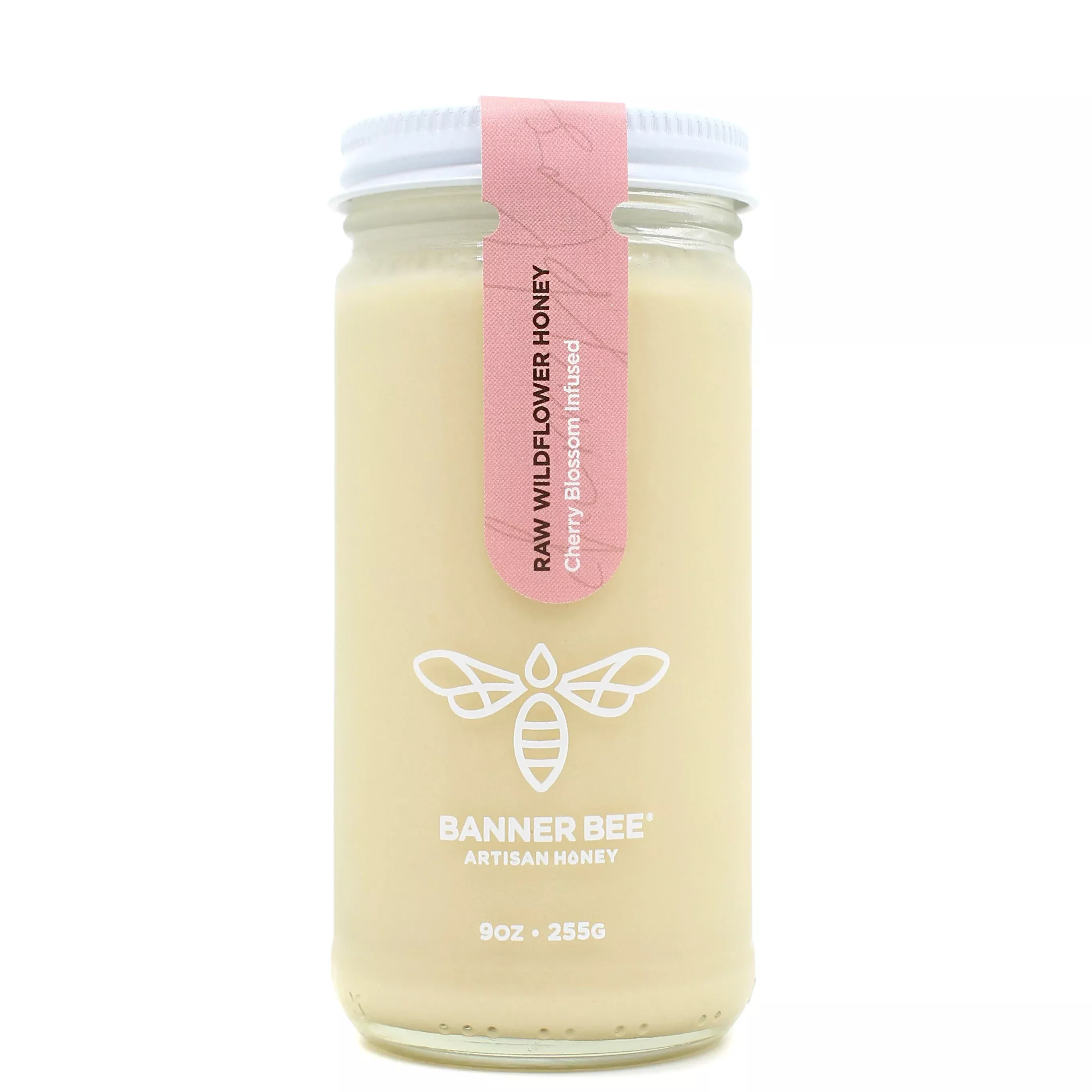 Cherry Blossom Infused Raw Honey