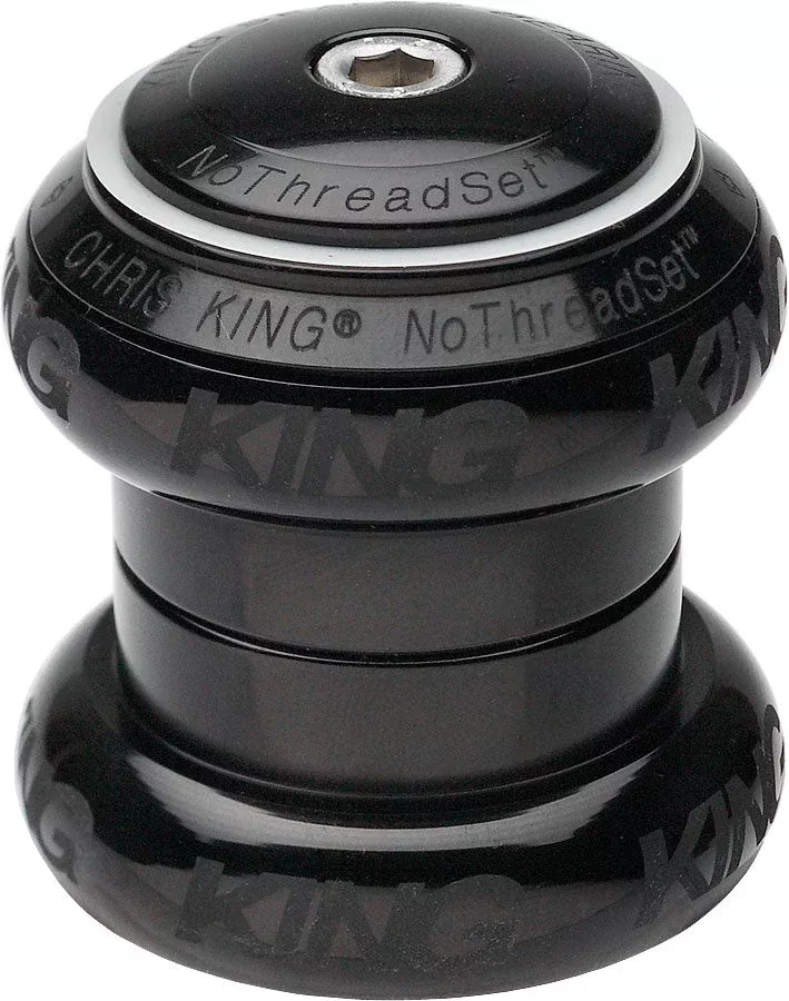 Chris King NoThreadSet Headset - 1-1/8" Sotto Voce Black