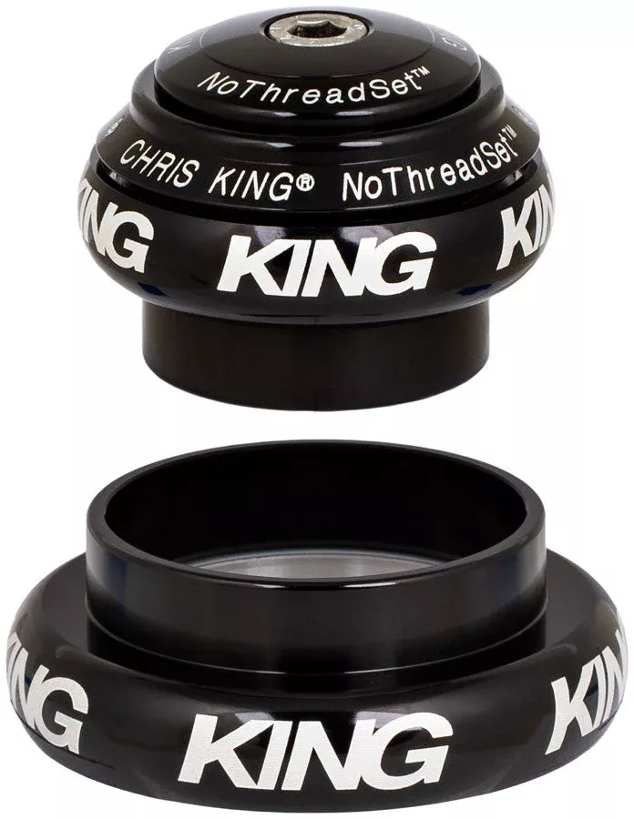 Chris King NoThreadset Headset - 1.5" Tapered 34/44 Black