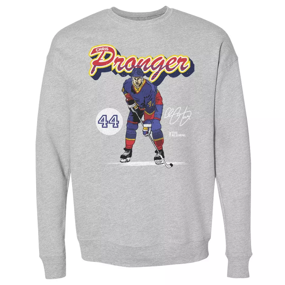 Chris Pronger St. Louis Retro Script WHT