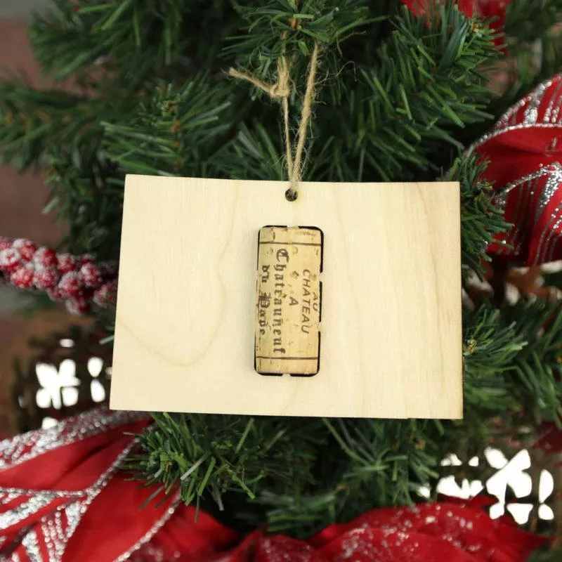 Colorado Wine Cork Holder Ornaments