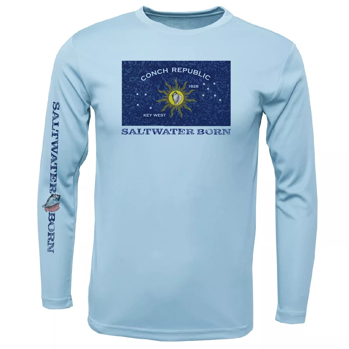 Conch Republic Men's Long Sleeve UPF 50+ Dry-Fit Shirt