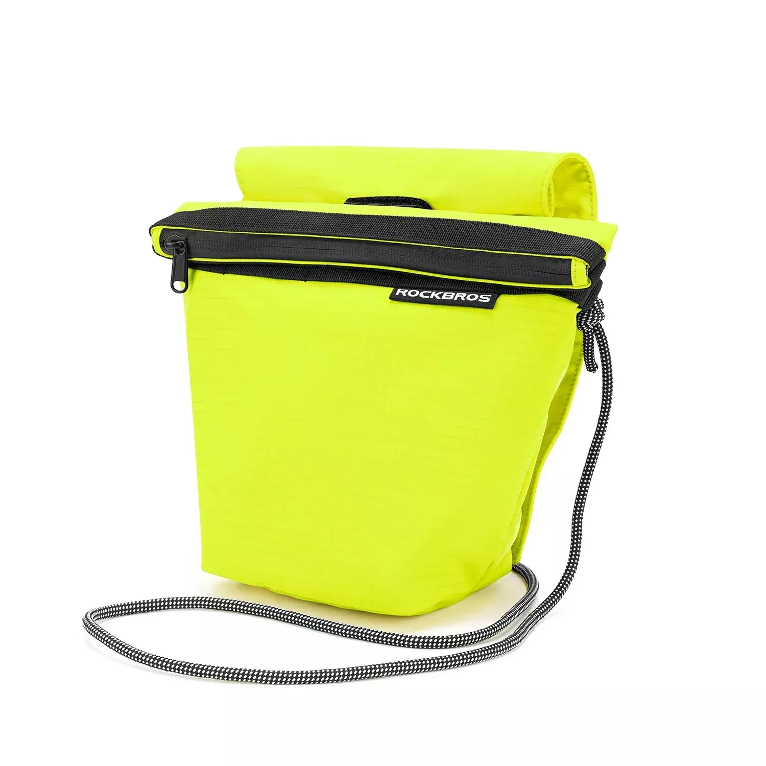 Convertible Bike Front Bag – Expandable Nylon HandlebarCrossbody Bag