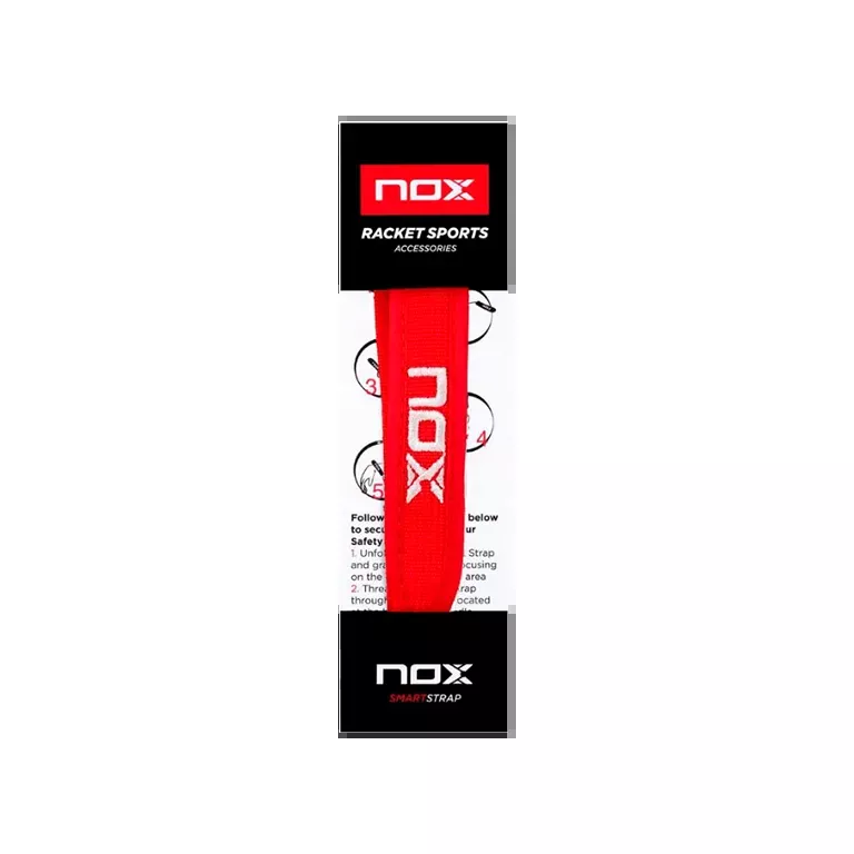 Cordón NOX Luxury Rojo/Blanco