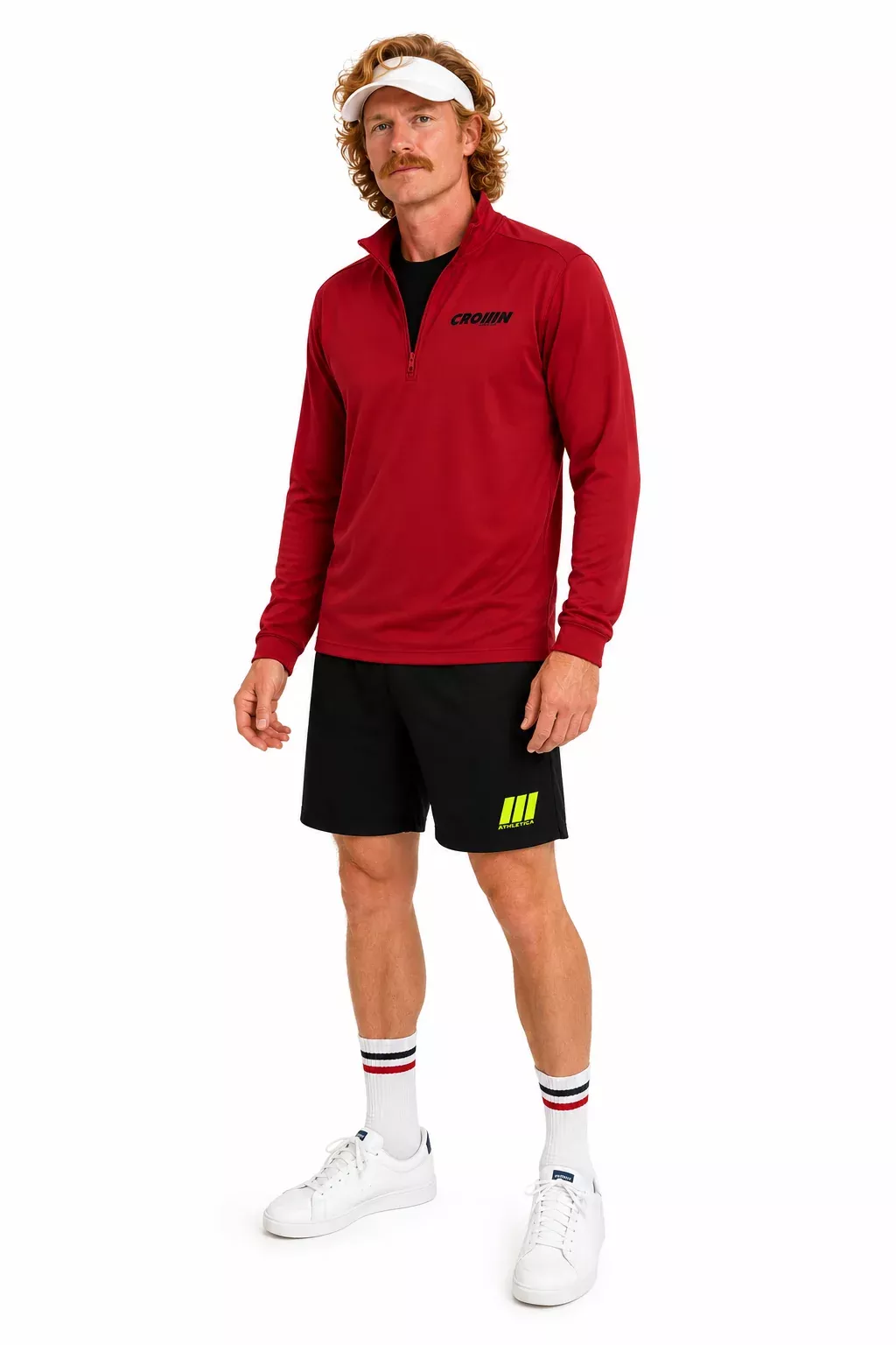CROWN ATHLETICA™ /// Logo Short (BLACK)