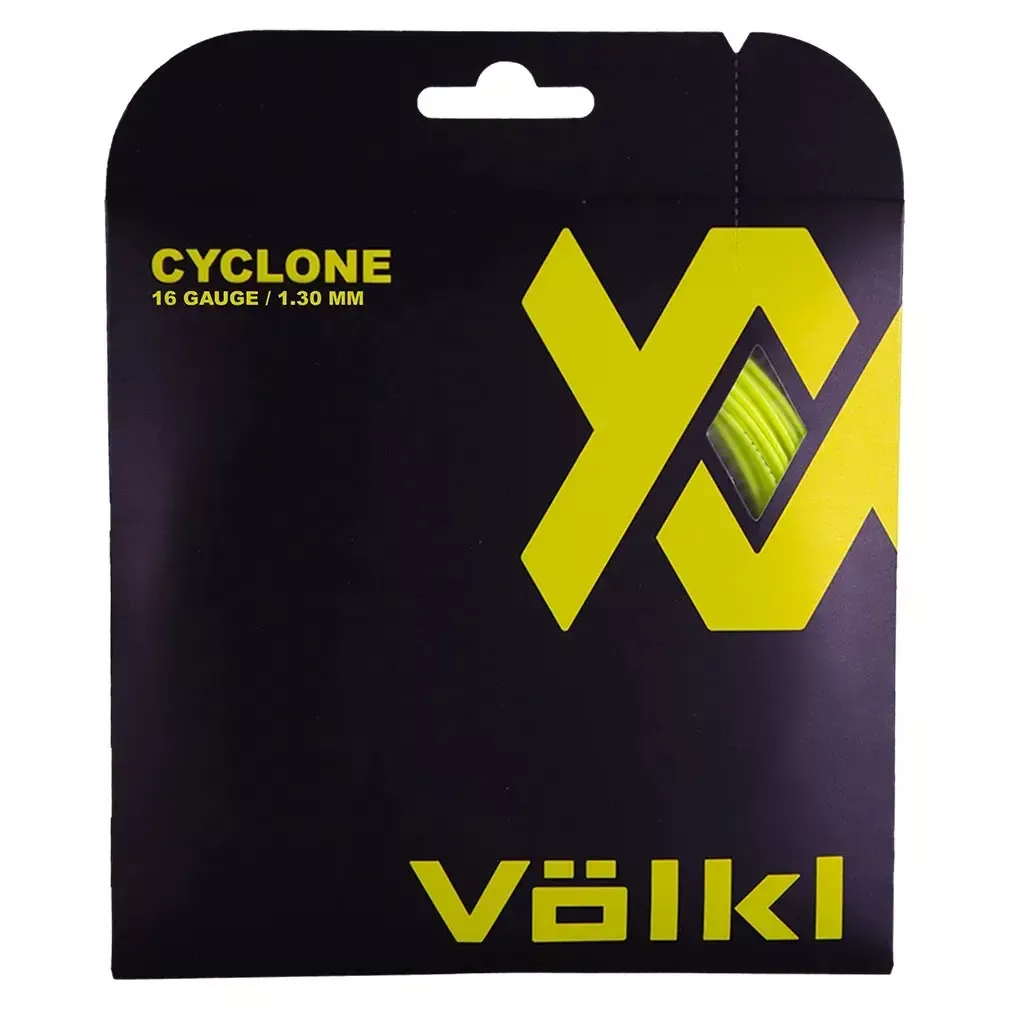 Cyclone 16G Neon Yellow Tennis String
