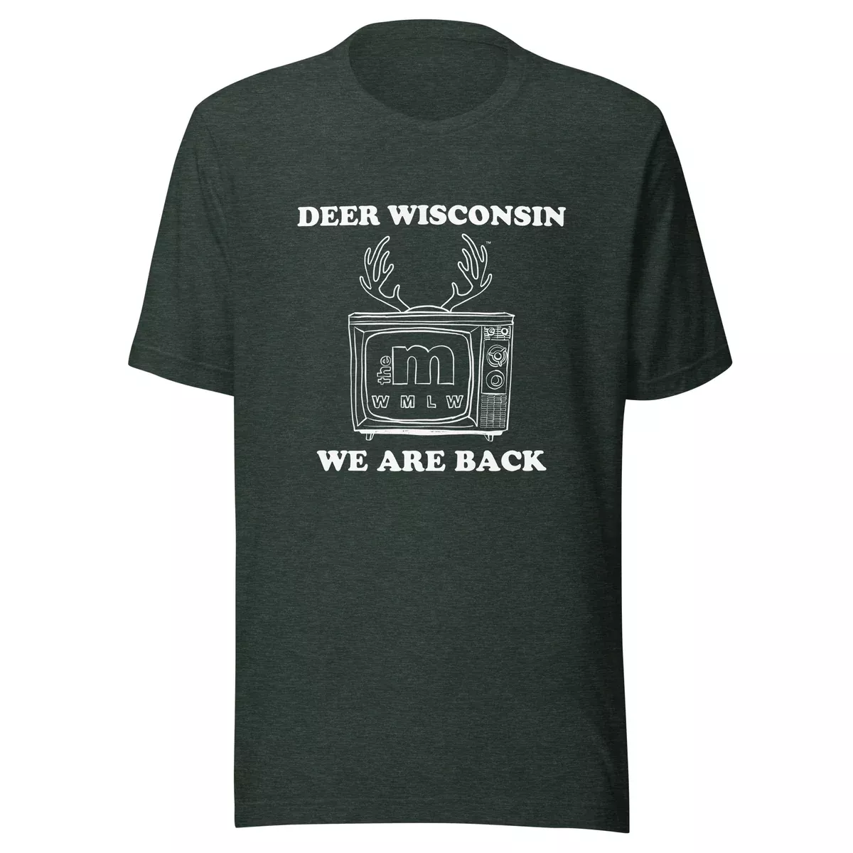 Deer Wisconsin WMLW Retro T-Shirt