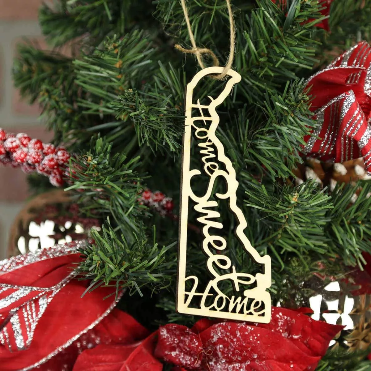 Delaware Home Sweet Home Ornaments