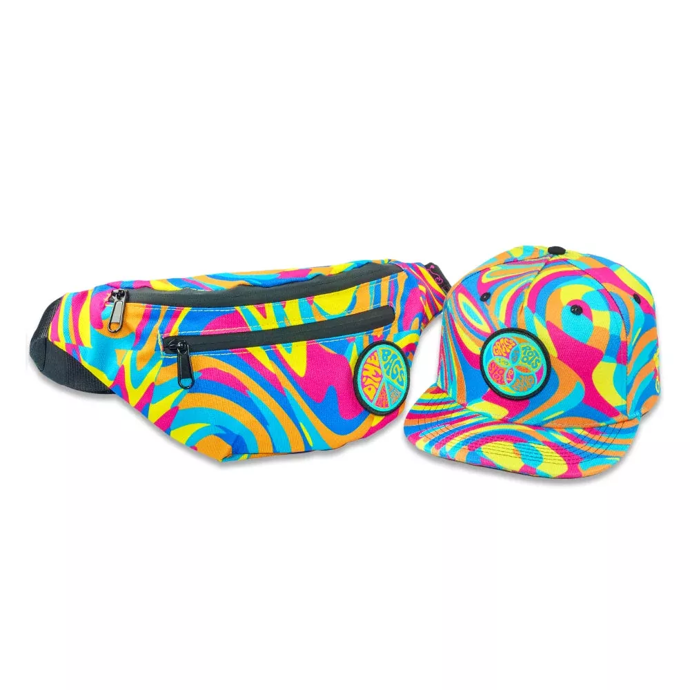 Dime Bags Hyperpop Fanny Pack + Snapback Hat