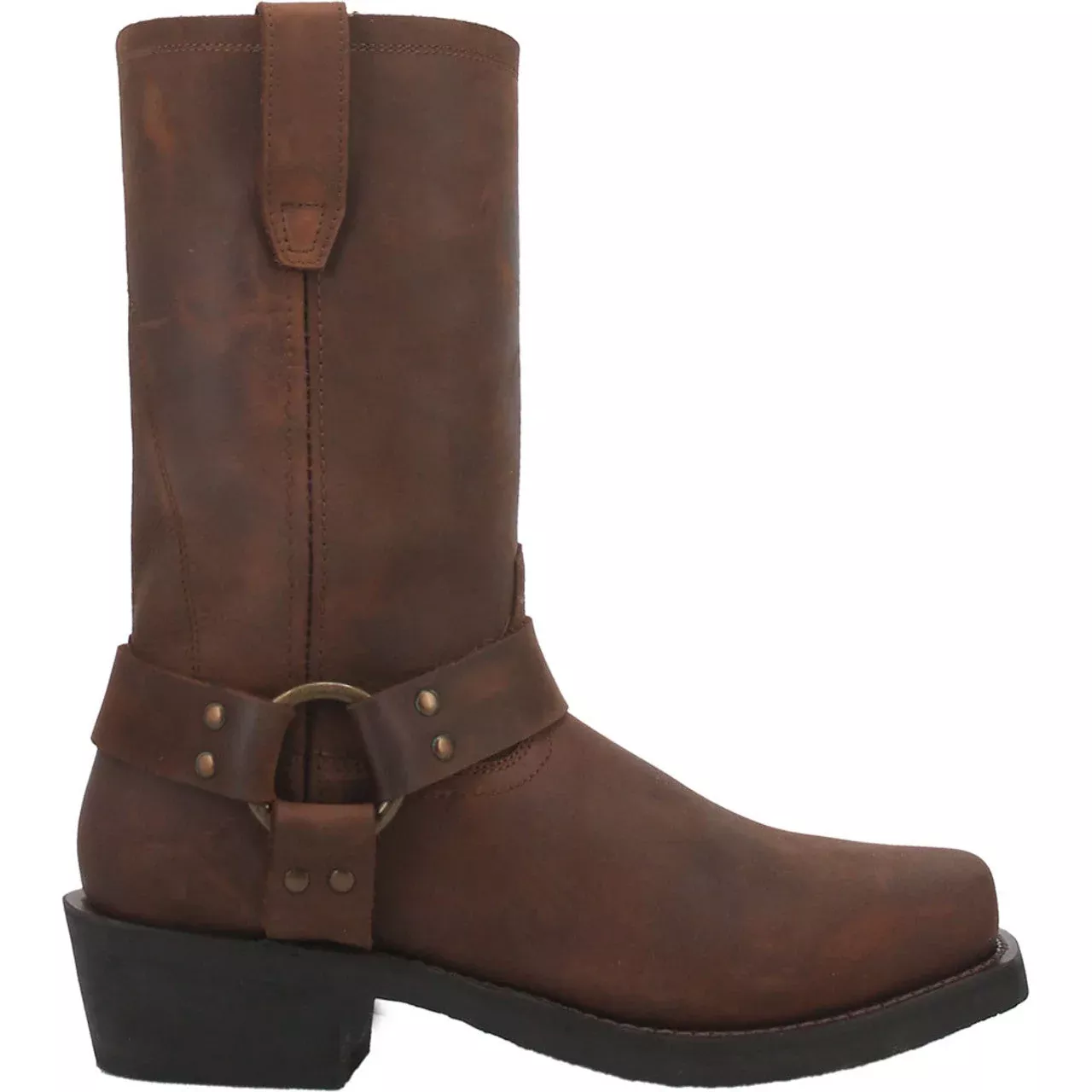 Dingo Goucho Brown Mens Motorcycle Leather Boots