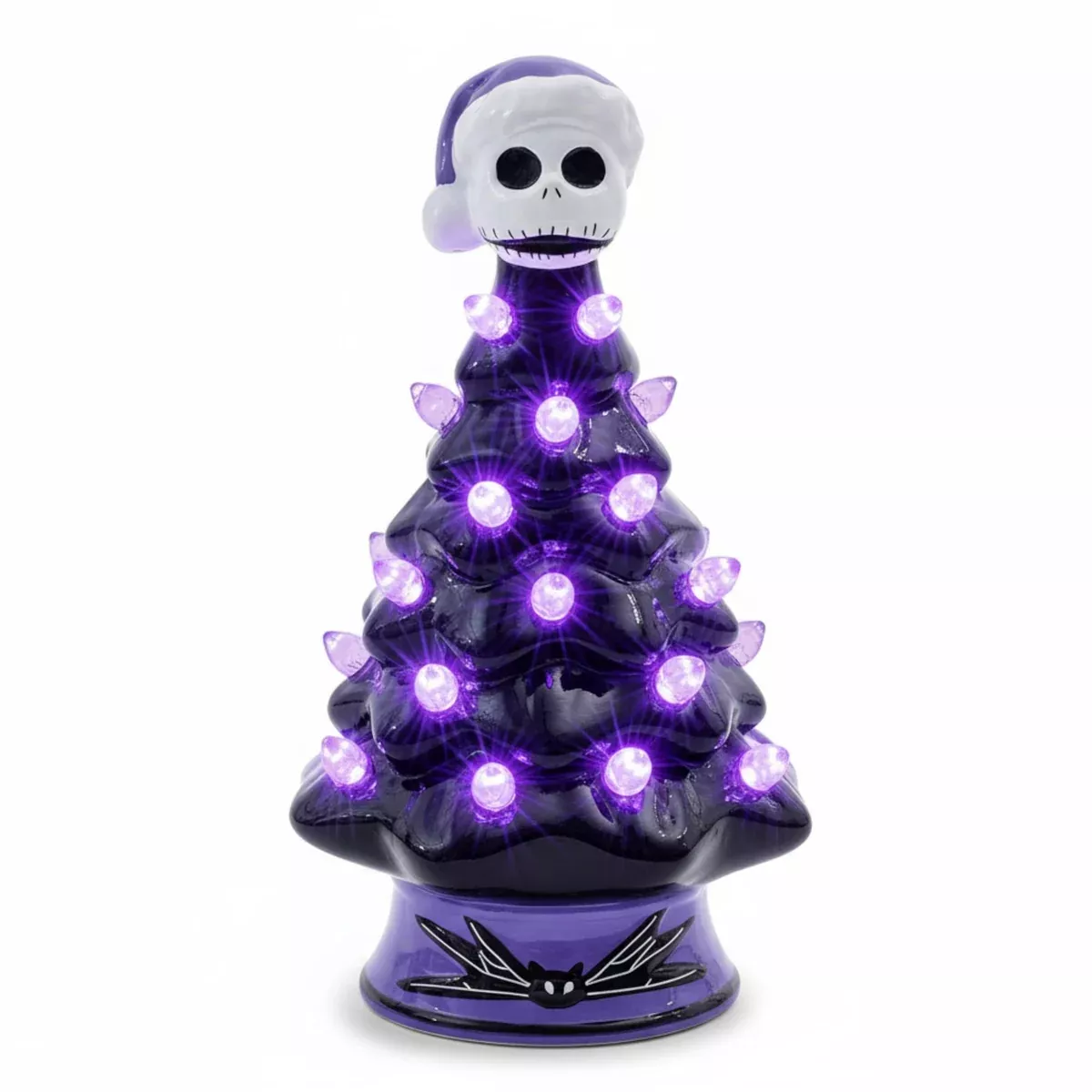 Disney The Nightmare Before Christmas Jack Light-Up Ceramic Christmas Tree