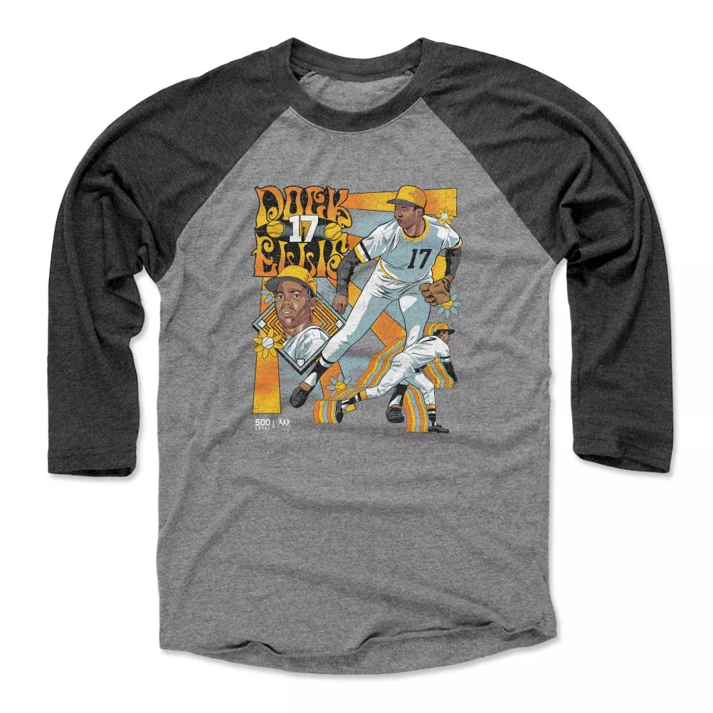 Dock Ellis Pittsburgh Psychadellic WHT