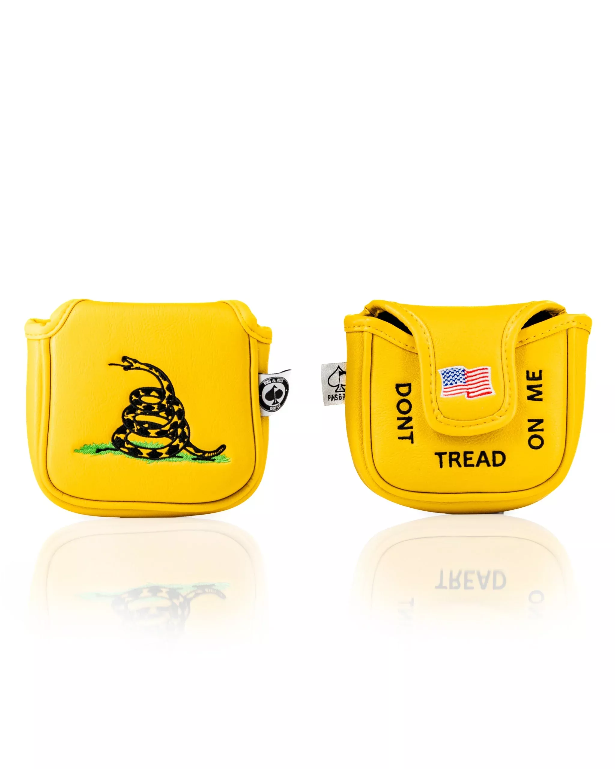 Don't Tread on Me - Mallet Putter Cover