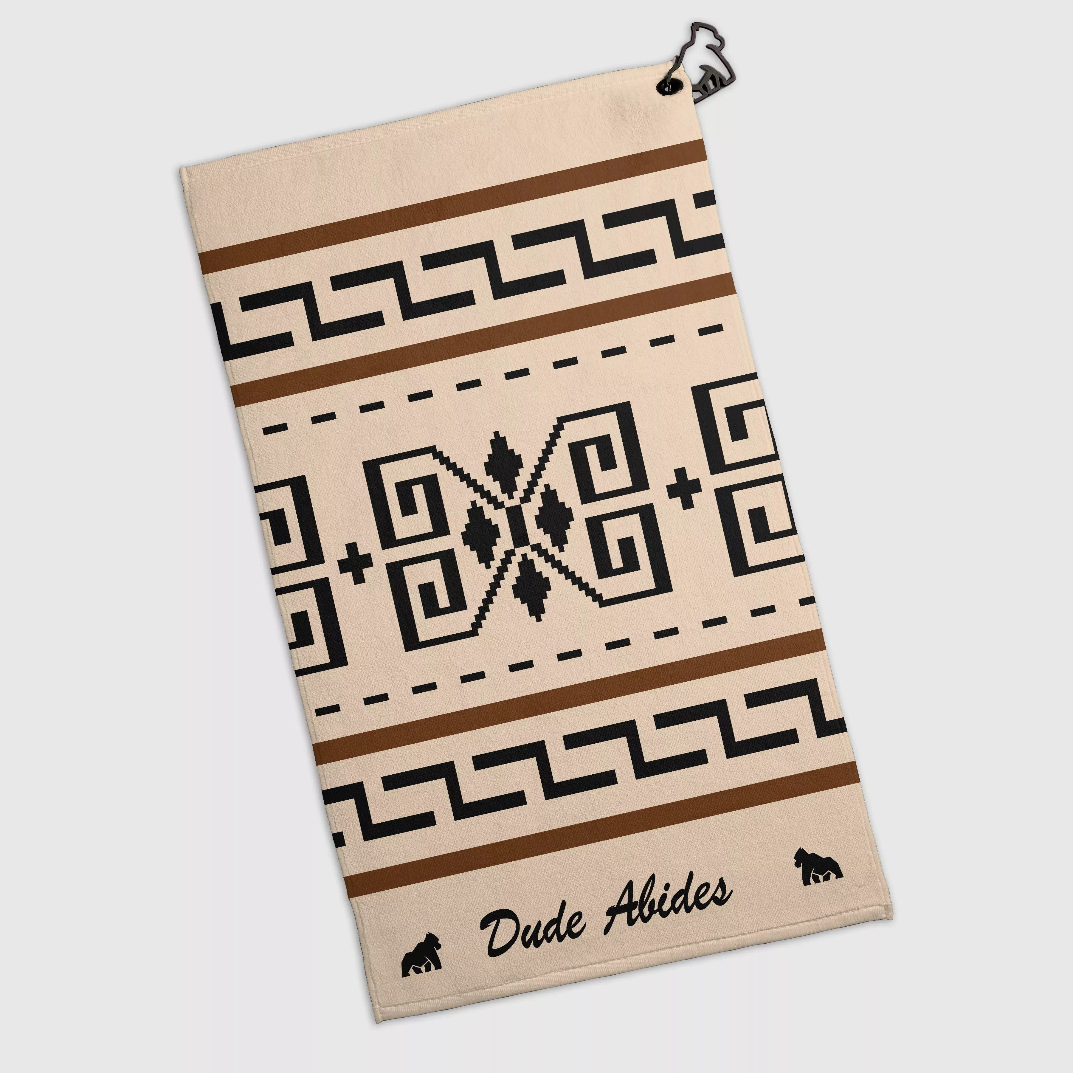 Dude Abides Golf Towel