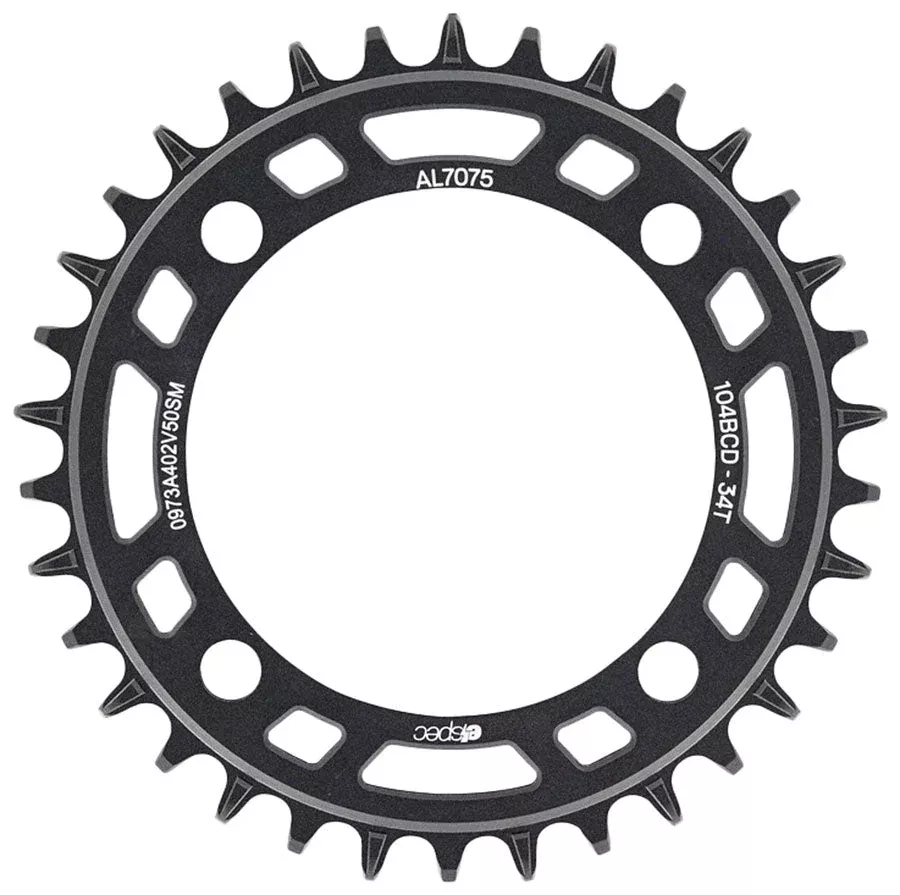 e*thirteen Helix e*specChainring 104BCD AL Direct Mount 32T Black