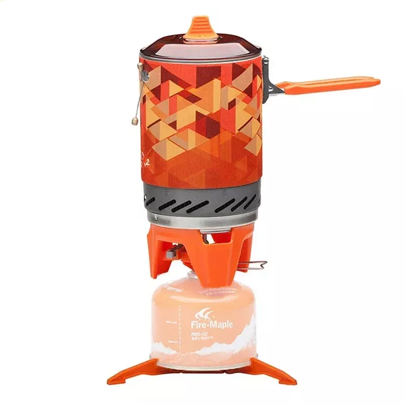 Efficient Outdoor Cooking:Heat Exchanger Stove