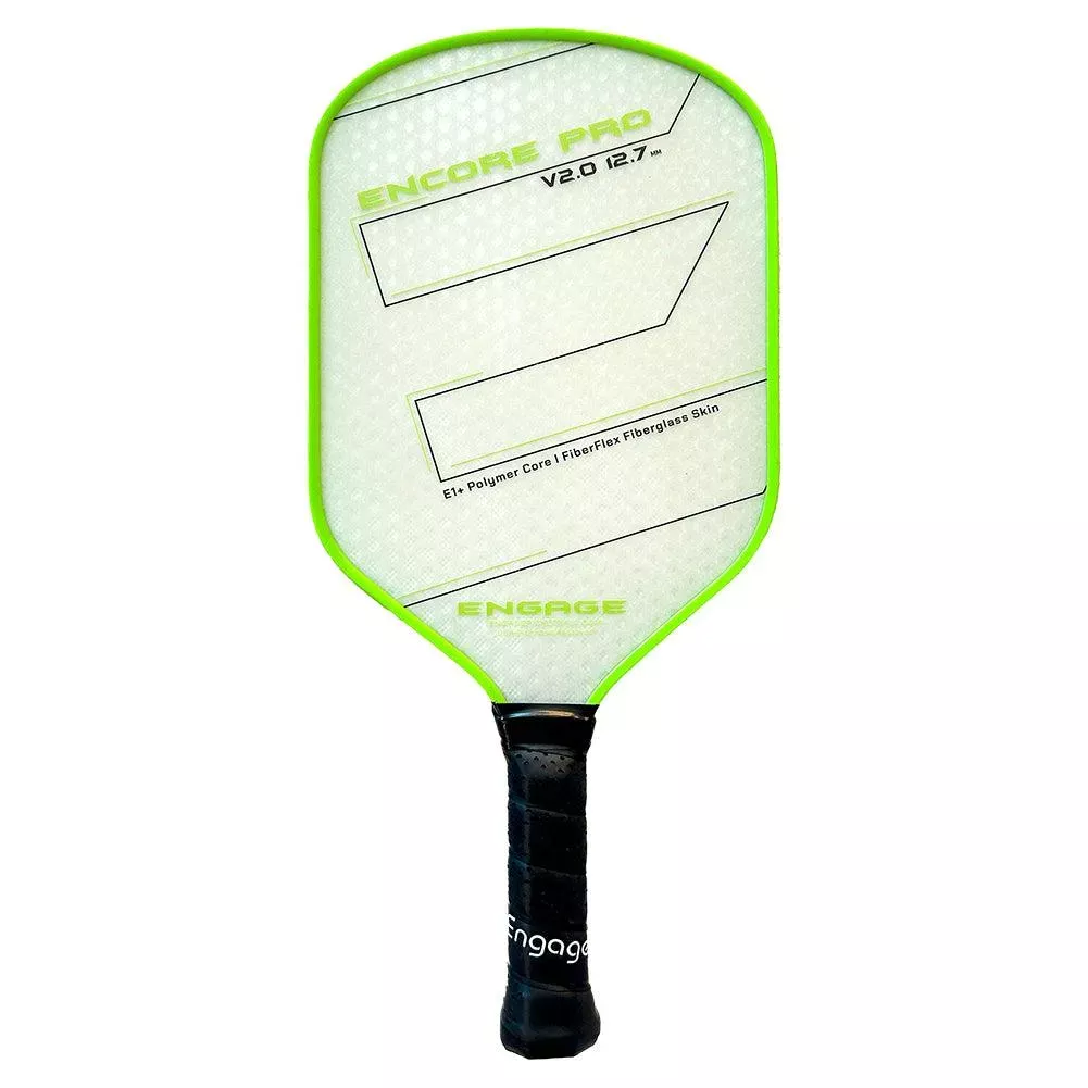 Encore Pro V2.0 12.7 Pickleball Paddle Lime Flash