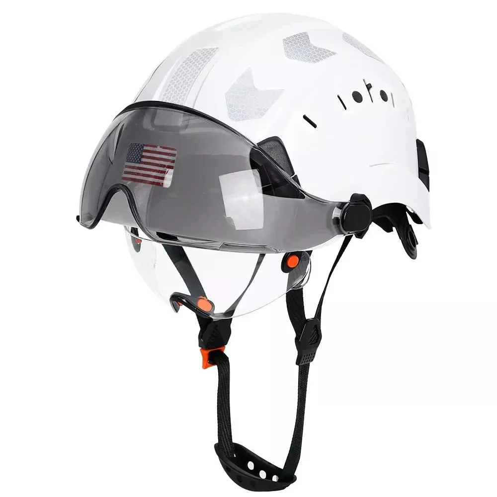 Enhanced Visibility: Reflective Safety Helmet