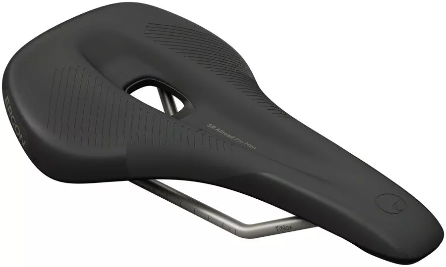 Ergon SR Allroad Pro Saddle - TiNox SL Black Men's Medium/Large