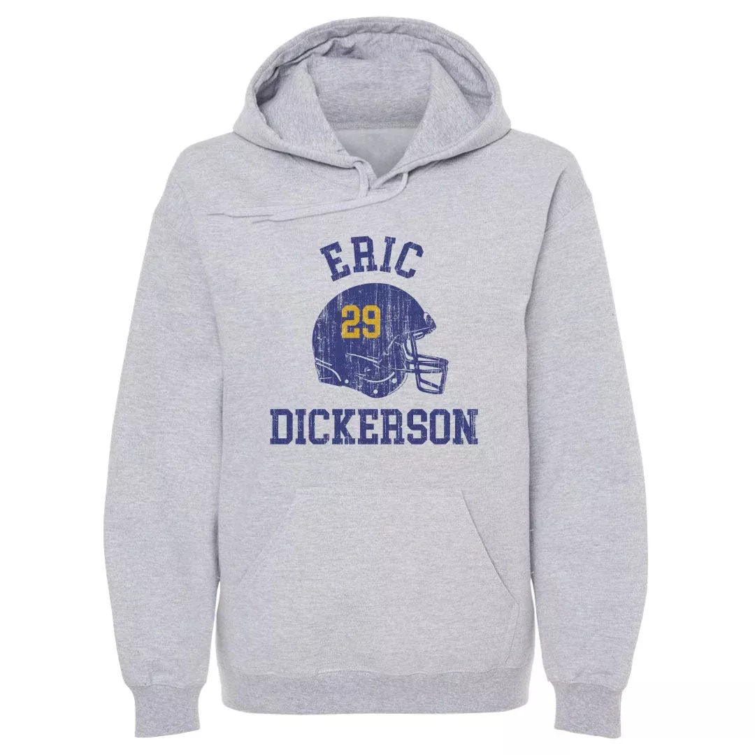 Eric Dickerson Los Angeles R Helmet Font