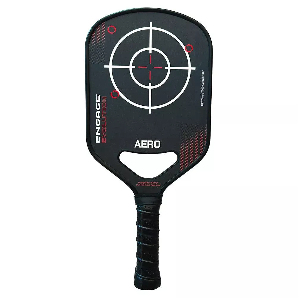 Evolution Aero Pickleball Paddle Scarlet Red