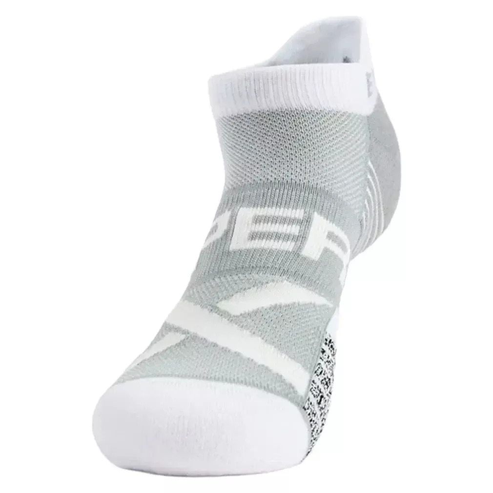 Experia Light Cushion No Show Tab Tennis Socks White