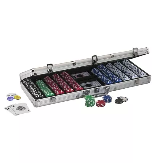 Fat Cat Aluminum 500Ct Poker Chip Case