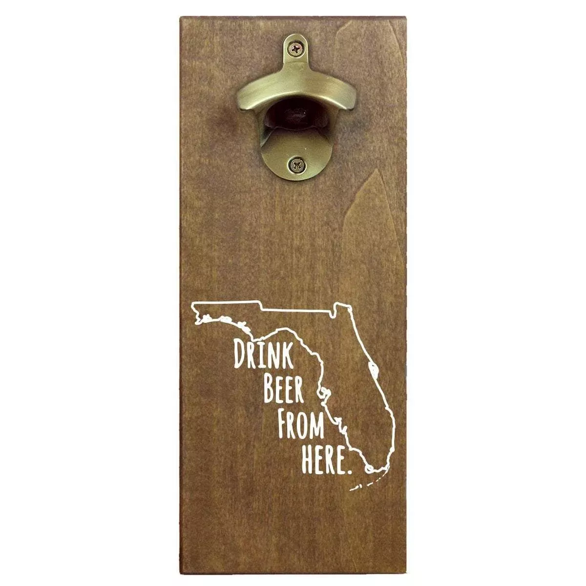 Florida Drink Beer From Here Cap Catching Magnetic Bottle Openers