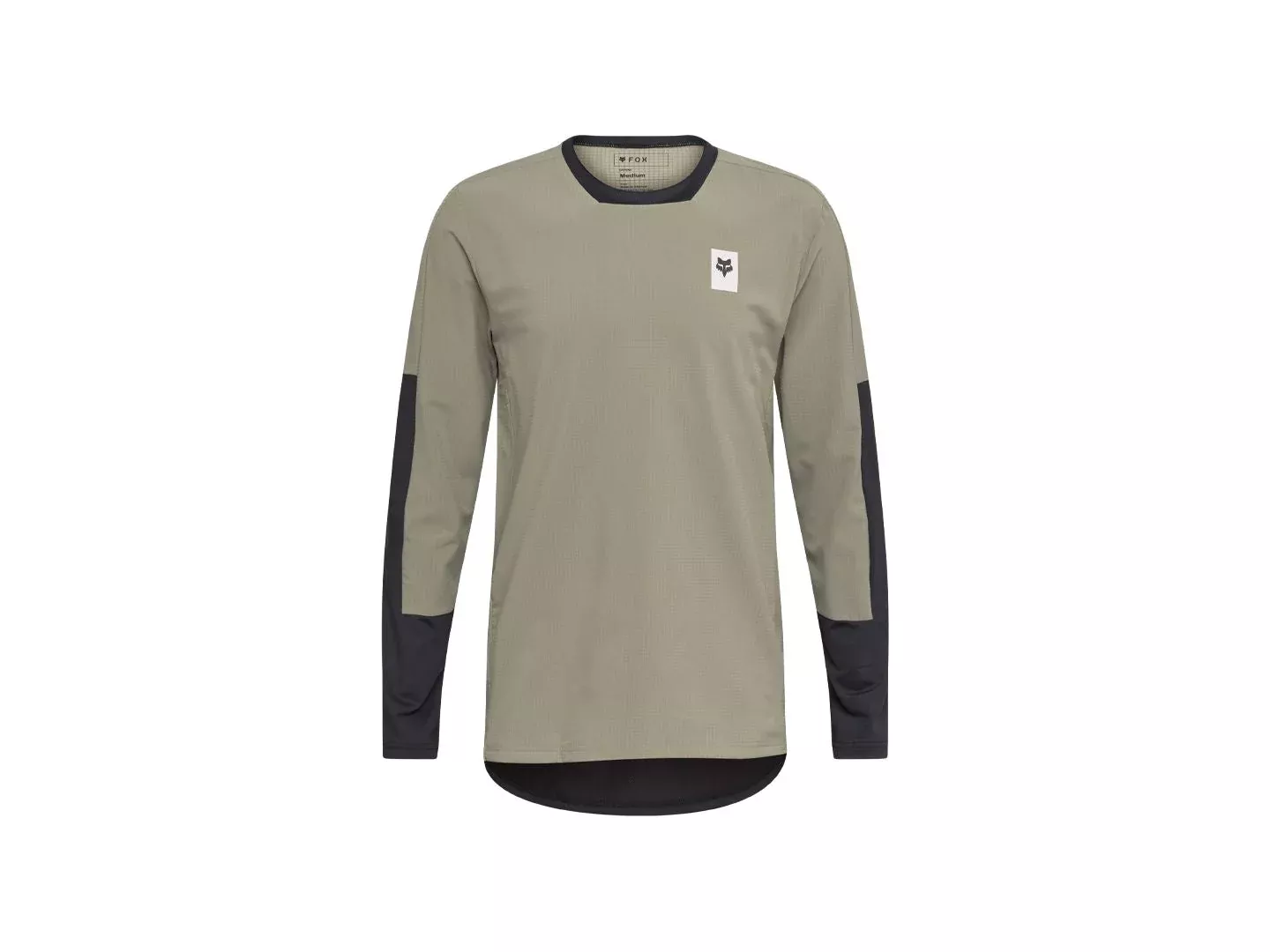 Fox Racing 25 Defend Thermal LS Small Light Brown Jersey