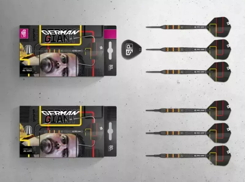 Gabriel Clemens German Giant SP Black ST Darts