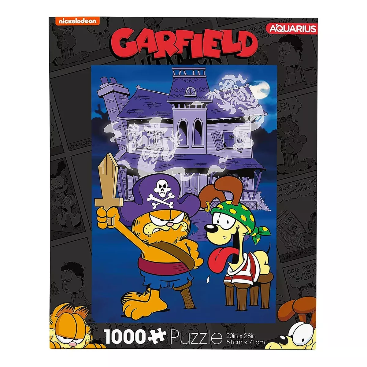 Garfield Halloween 1000 Piece Jigsaw Puzzle