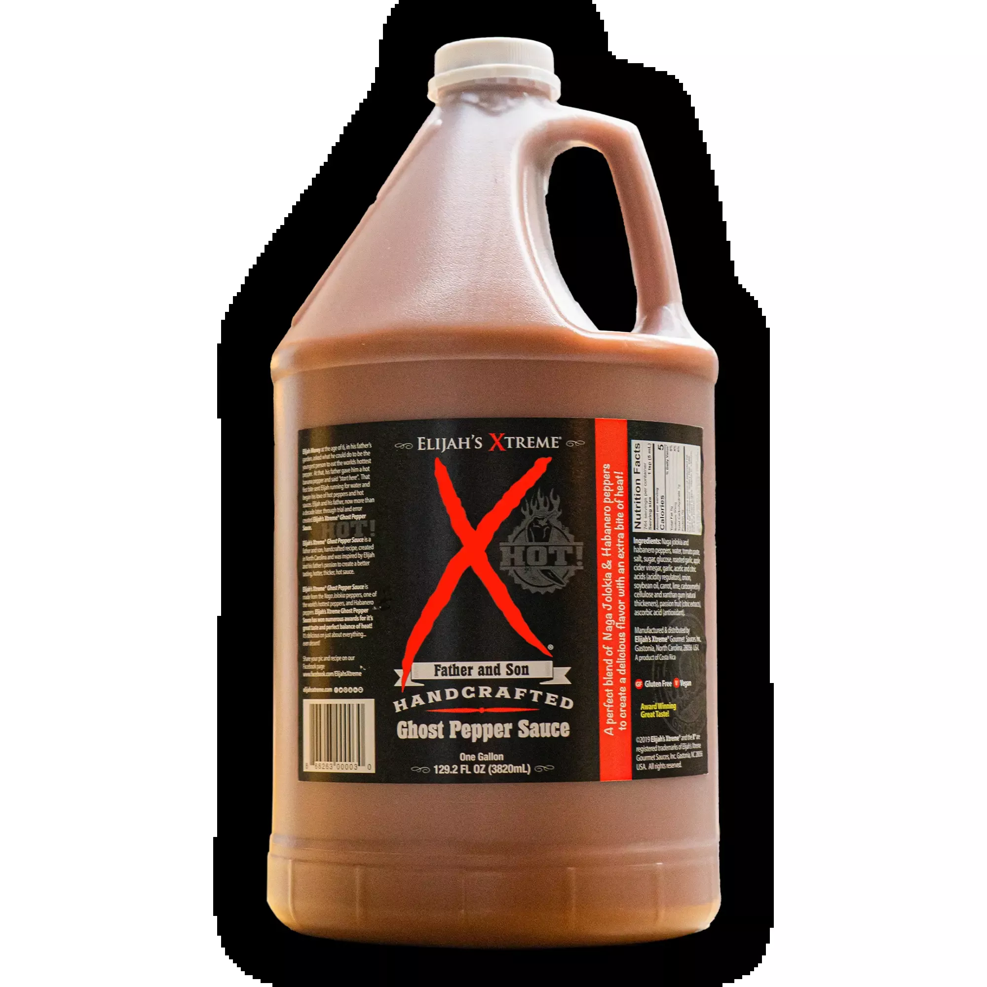 Ghost Pepper Hot Sauce Gallon (128oz)