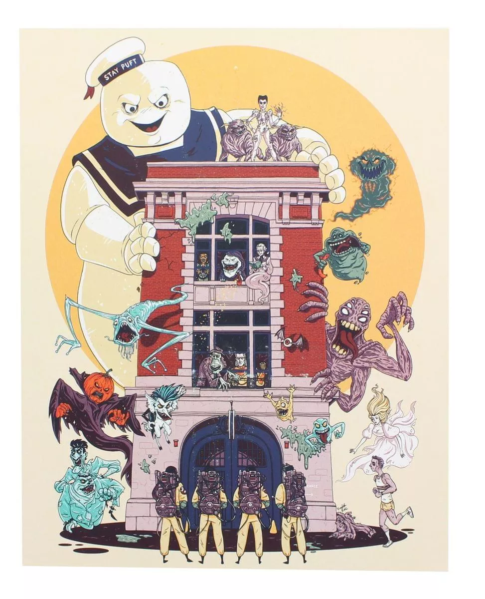 Ghostbusters 2 8x10 Art Print by Fredrik Eden