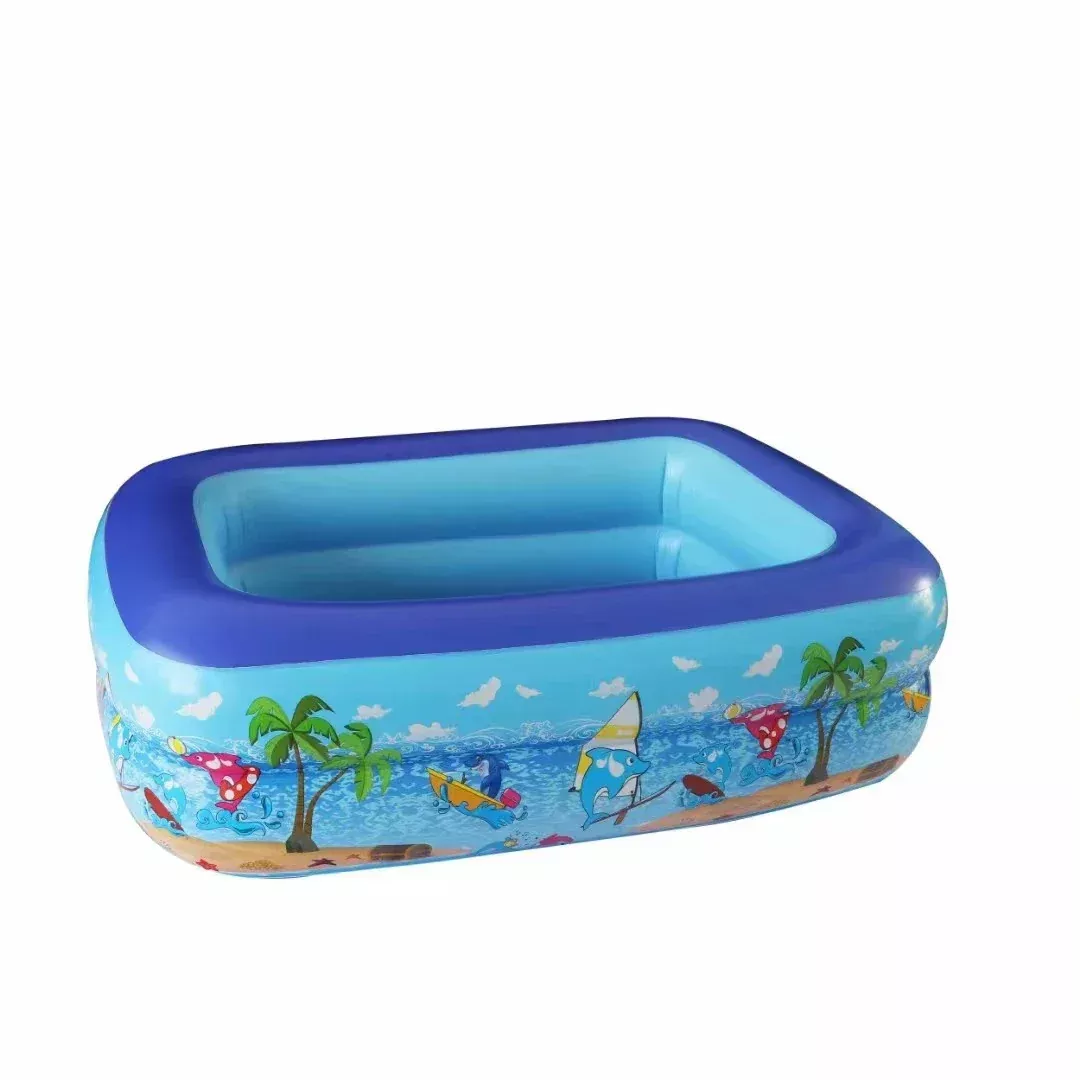 Giant Inflatable Pool with SprayersPerfect for Summer Fun