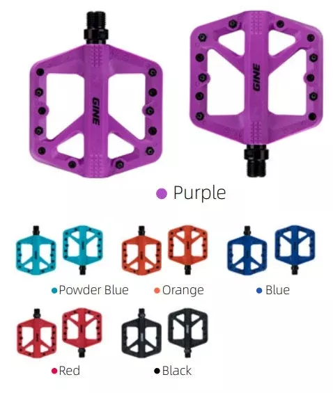 GINE ART-NYLON Bicycle Pedals
