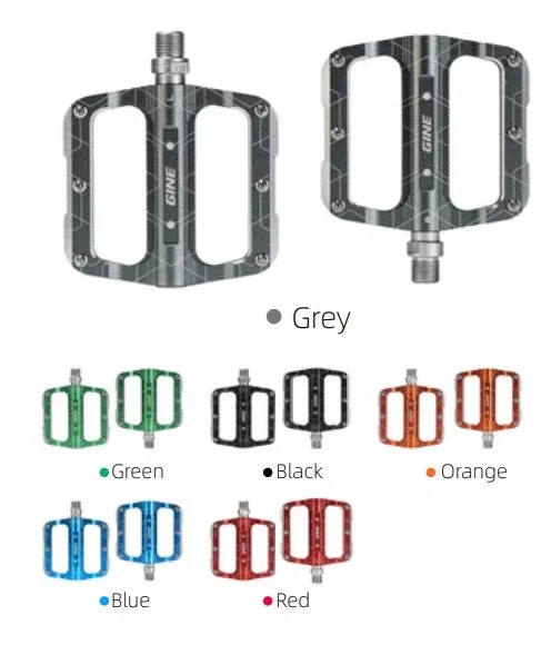 GINE FOREST-Aluminum Allloy Bicycle Platform Pedals