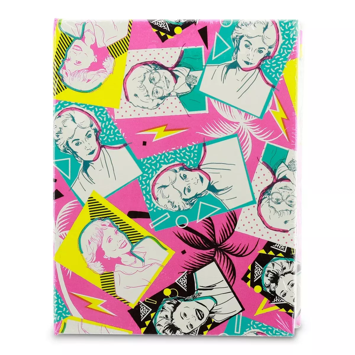 The Golden Girls Retro Fashion Pattern Sticky Note and Tab Box Set