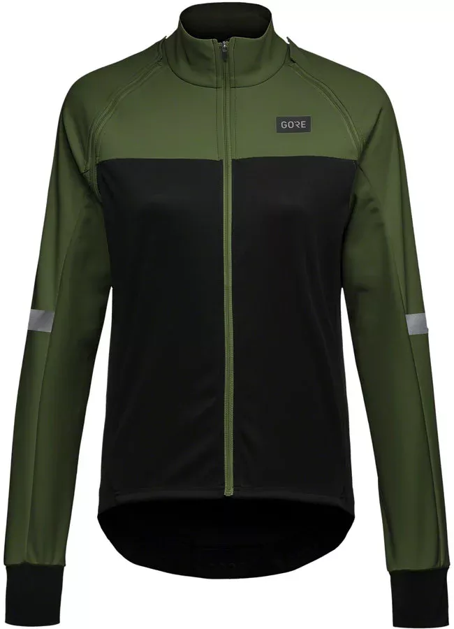 Gorewear Phantom Jacket - Black/Green Women's Small