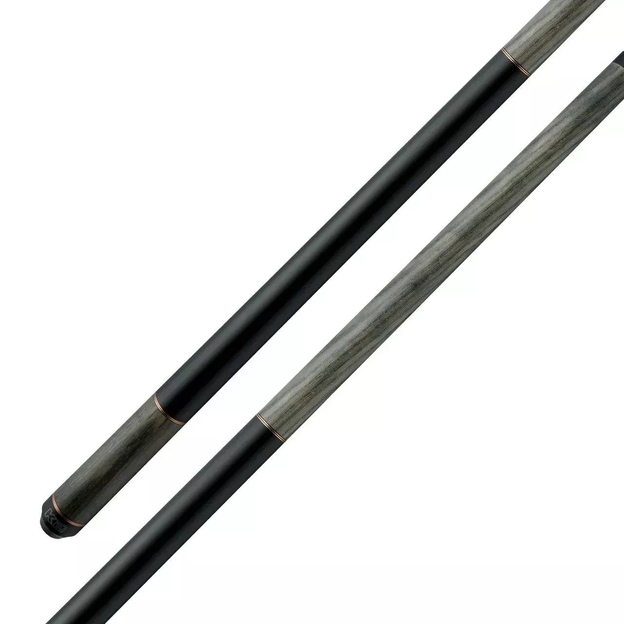 Gray Exotic Wood with Dual Copper Rings - 19oz