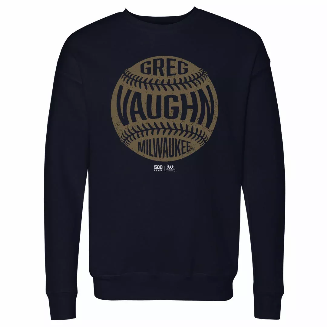 Greg Vaughn Milwaukee Vintage Baseball WHT